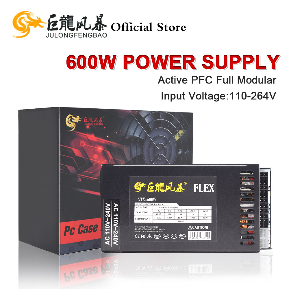 Flex Atx Power Supply 600W 1U - 600W Tam Modüler 1U Flex ATX