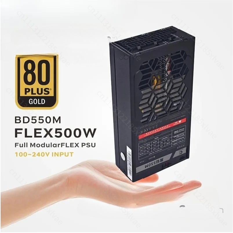 Flex Atx Power Supply 600W 1U - METALFISH Flex 500/600W 80PLUS GOLD Tam