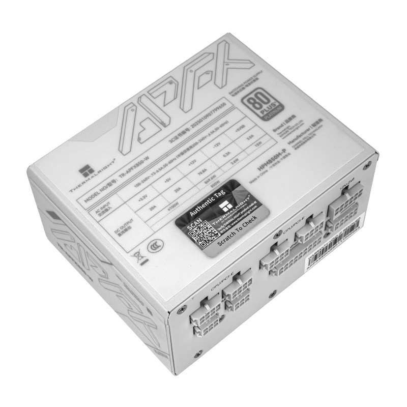 Thermalright TR-APFX850/1000-W - 1000W White Modular Power Supply incelemesi ve fiyatı